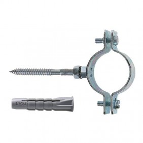 Fischer CPS-V M8 1 1/2 metal pipe clip in steel...