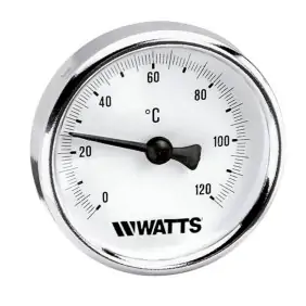 Watts bi-metal thermometer for heating systems...
