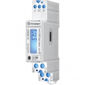 Contatore di energia Din Monofase Finder 40A...