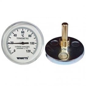 Termometro bimetallico Watts per impianti di...
