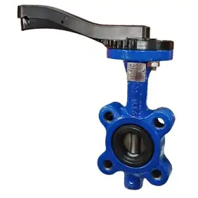 Valvorobica Lug Lever-operated butterfly valve...