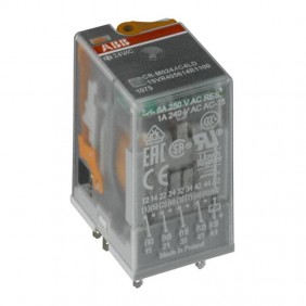 Abb socket relay CR-M024AC4L 4 contacts with...