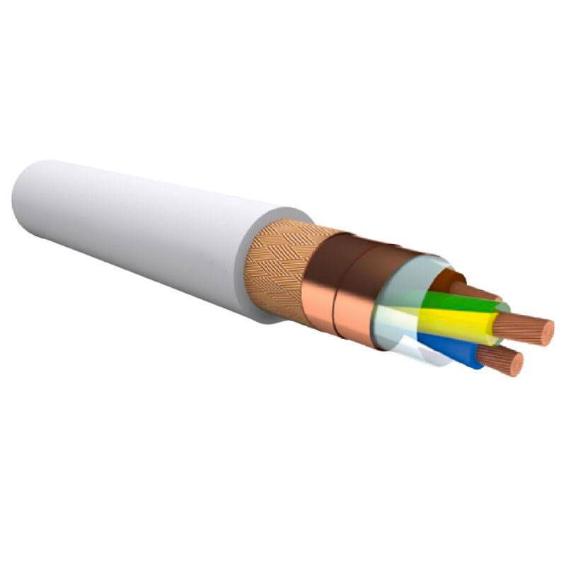 Kabel Fror Geschirmt Entflammbar FROHH2R 3G1,5mmq 1 Meter mit Gelb Grün