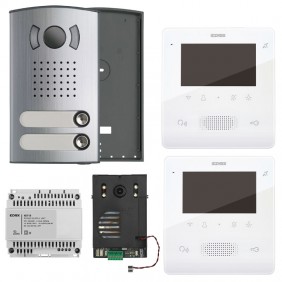 Elvox 2-Wire Video Door Phone Kit with 4.3...
