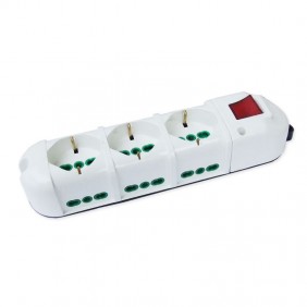 Power strip liner Fanton with 3+6 sockets...