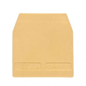 Cabur end plate for clamps Beige CB111