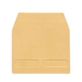 Cabur end plate for clamp Beige CB711