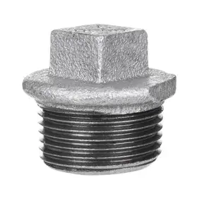 Gebo Cast Iron Threaded Cap with Edge for M 3/4...