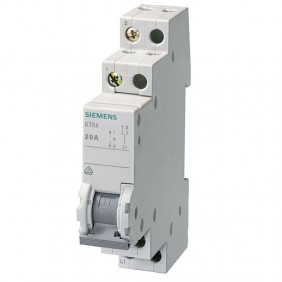 Switch Siemens 2P 20A 1-0-2 1 module 5TE8142