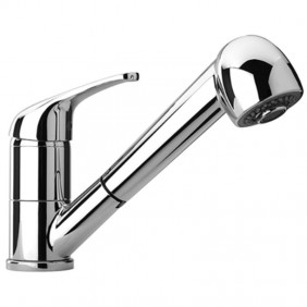 Paini Pilot single-lever kitchen tap pull-out...
