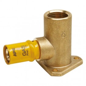 Ape gas elbow fitting with flange 1/2 x 16 mm...