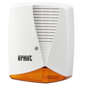 Urmet self-powered outdoor siren with flasher...