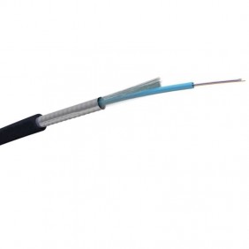Cable de fibra óptica Acome OS2 12 fibras Negro...