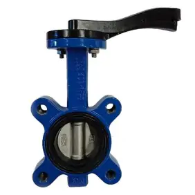 Valvorobica Lever-operated Lug Butterfly Valve...