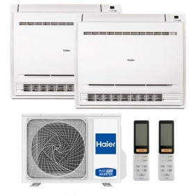 Haier Dual Console Air Conditioner 2.5kW+3.5kW...