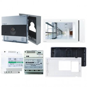 Comelit Ultra Single-Family Intercom Kit with...