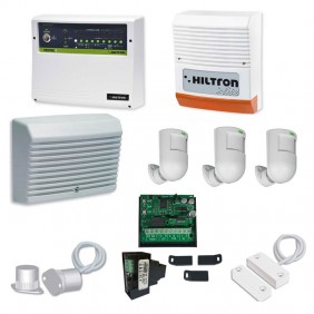 Hiltron KIT burglar alarm system 8 zones KPROTEC9