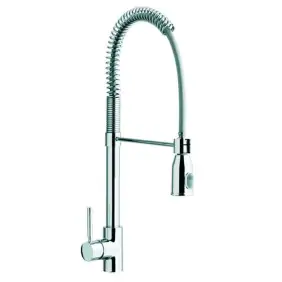 Mc Kitchen tap with lever spout with spring...