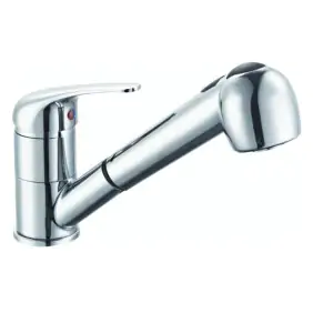 Mc Kitchen tap with lever and pull-out hand...