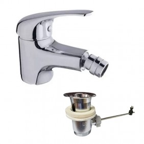 Mc single-lever bidet tap with lever and 1 1/4...