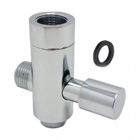 Diverter valve with push button for taps M/F...