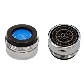 Faucet aerator Male 24x1 chrome plated brass...