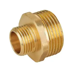 IBP pipe nipple M/M 1/2 x 1/4 brass 8245 M04002000