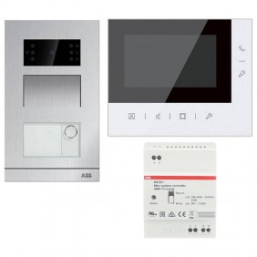 Abb Single-family video doorphone kit with 4.3"...