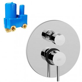 Paffoni Stick concealed shower mixer with...