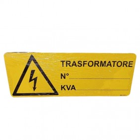 Electrical transformer danger sign 350x125mm...
