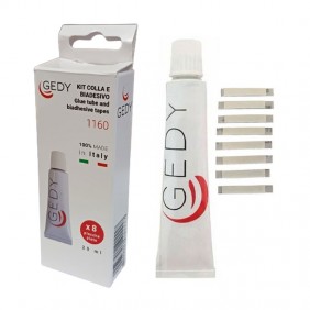 Gedy 20ml glue kit with 8 plates of adhesive...