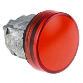 Telemecanique lamp head spy gem smooth red LED...