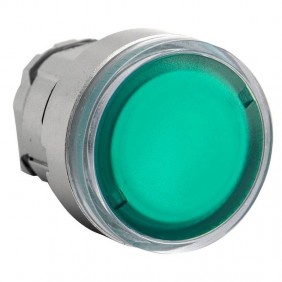 Telemecanique Bright LED Green Button ZB4BW333