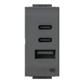 4Box CCA 20W USB Socket for Bticino LivingLight...