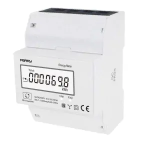 Perry 100A 3-Phase Electricity Meter 4 Modules...