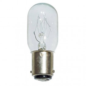 Wimex sewing machine lightbulb BA15D 15W 2500K...