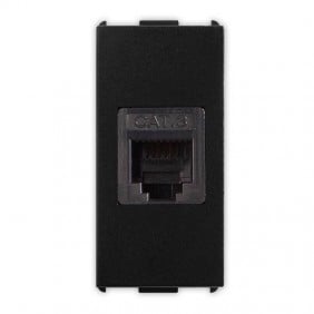 Master Pixia RJ12 Phone Socket 1 Plug 6-6 Black...
