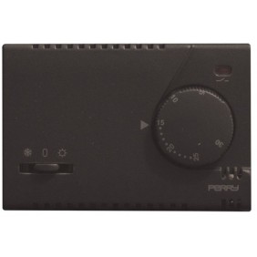 Perry wall thermostat black power supply 230V...