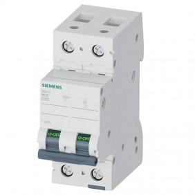 Interruttore magnetotermico Siemens 2P 63A 10KA...