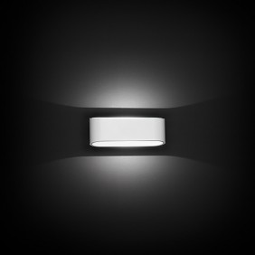 Noble LED wall sconce 7.5W 3000K painted white...
