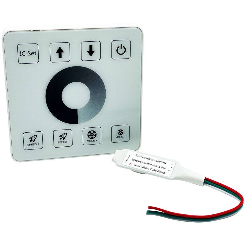 Wall-mounted dimmers 