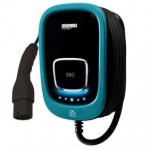 Orbis EV chargers: Pice VIARIS UNI charger and columns